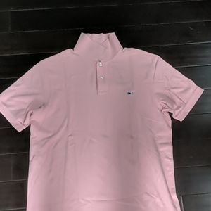 Medium Pink Vineyard Vines Polo